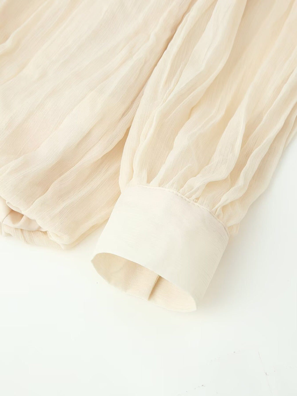 Spring Summer Pleated Asymmetric Blouse