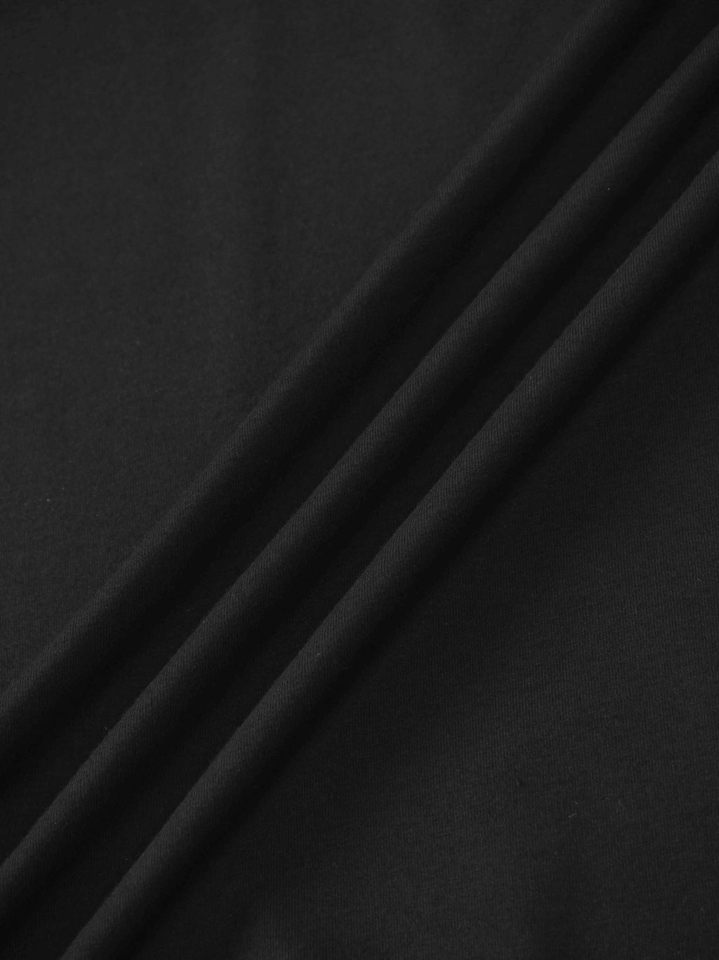 Wide Sleeve Tee-Black-2