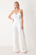 True Love Look Woven Jumpsuit - Flying Tomato