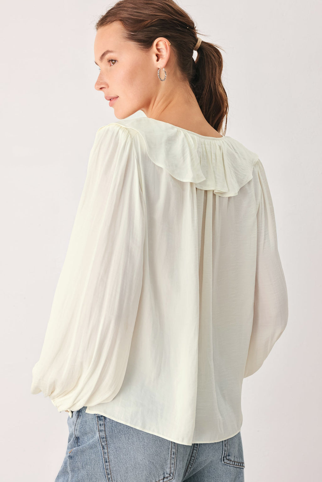 Cloudrift Woven Top - Flying Tomato