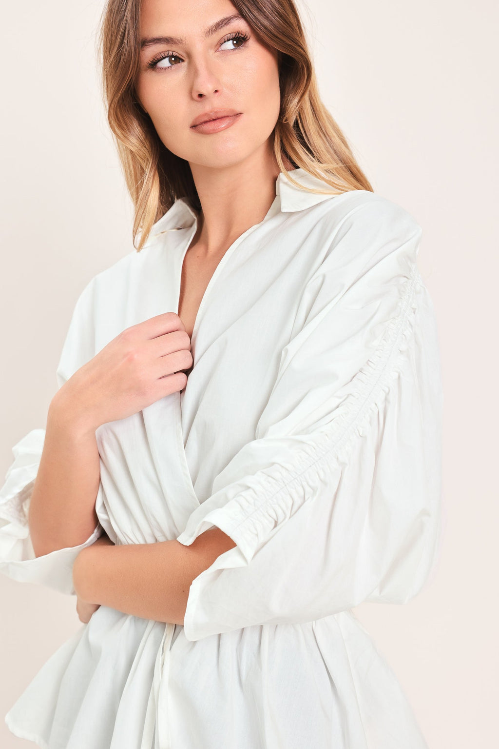 Seaside Breeze Woven Top - Flying Tomato