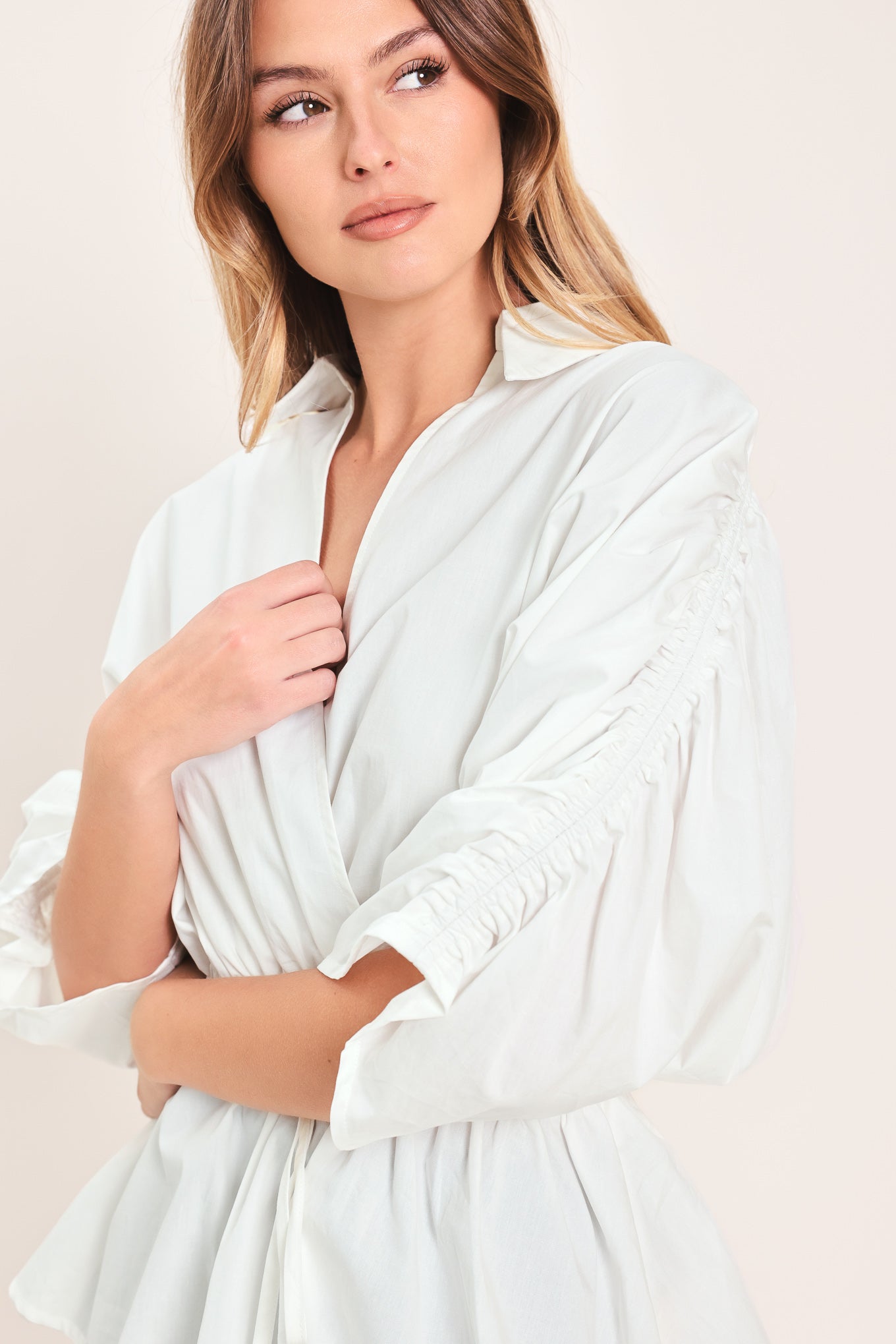 Seaside Breeze Woven Top - Flying Tomato